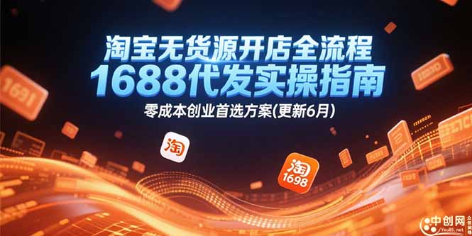 淘宝无货源开店全流程，1688代发实操指南，零成本创业首选方案(更新6月 - 卡易购-数字权益卡券营销自助平台-卡易购-数字权益卡券营销自助平台