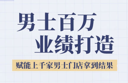 米老师·2025男士美业百万业绩打造 - 卡易购-数字权益卡券营销自助平台-卡易购-数字权益卡券营销自助平台
