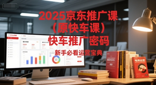 2025京东推广课(原快车课)解锁京东快车推广密码，新手必看运营宝典 - 卡易购-数字权益卡券营销自助平台-卡易购-数字权益卡券营销自助平台