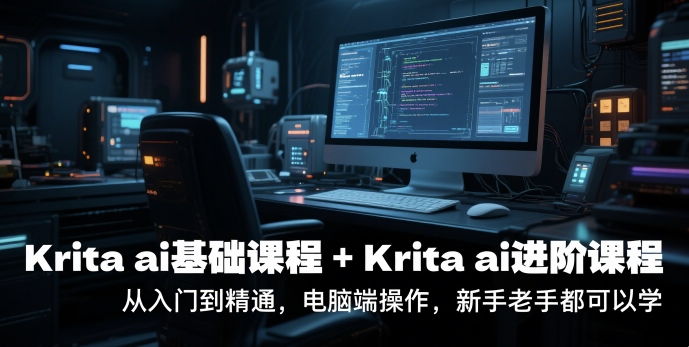krita ai基础课程+Krita ai进阶课程，从入门到精通，电脑端操作，新手老手都可以学 - 卡易购-数字权益卡券营销自助平台-卡易购-数字权益卡券营销自助平台