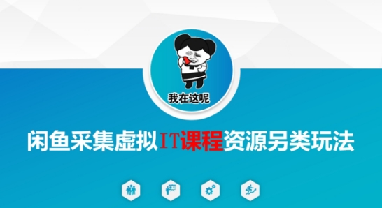 闲鱼采集虚拟IT课程资源另类玩法，干货满满 - 卡易购-数字权益卡券营销自助平台-卡易购-数字权益卡券营销自助平台